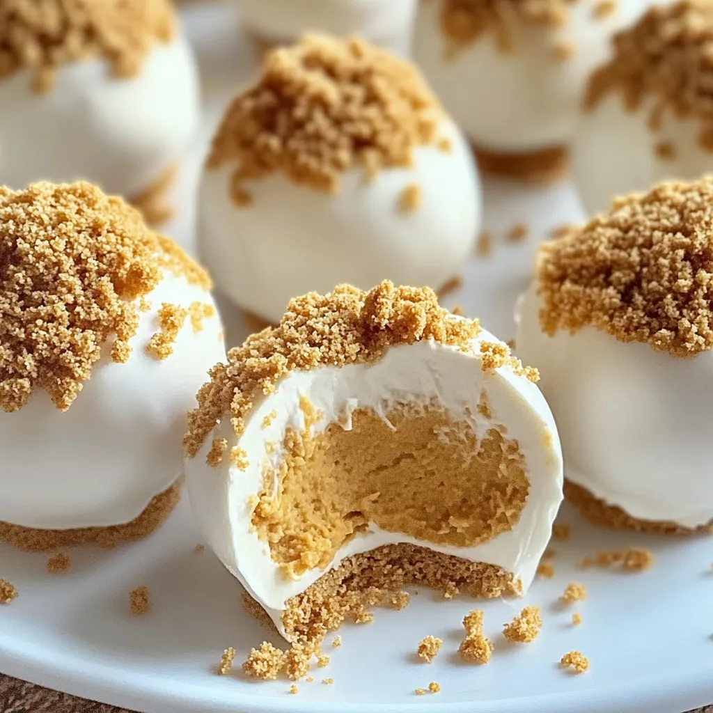bouchées cheesecake potiron sans cuisson
