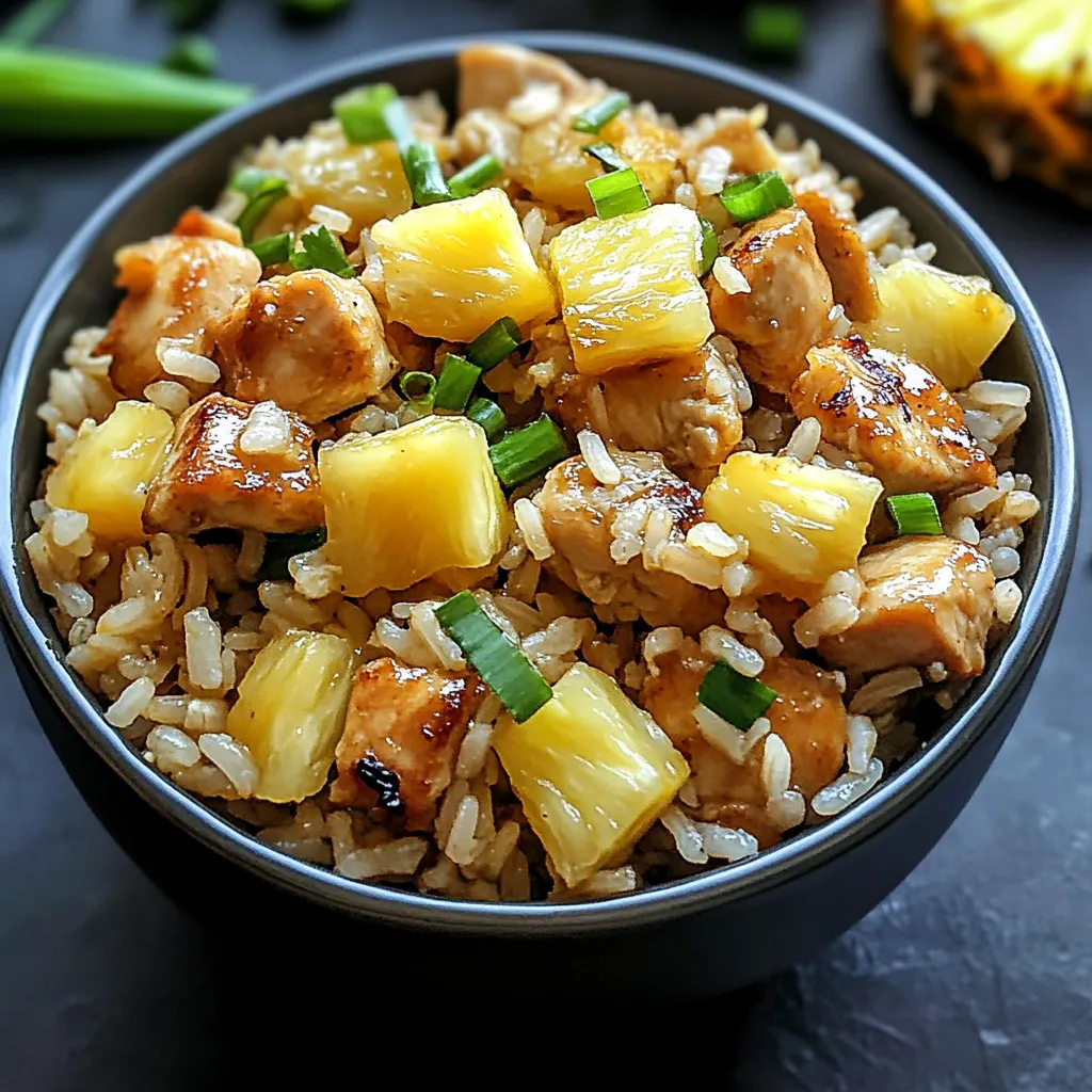 Poulet ananas facile