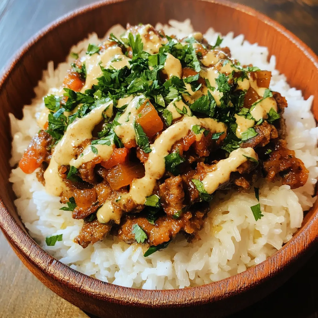 Bol Riz Épicé Indienne