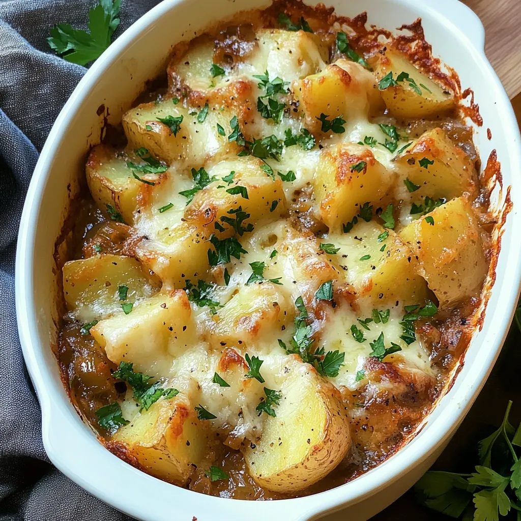 Gratin Pommes Oignon