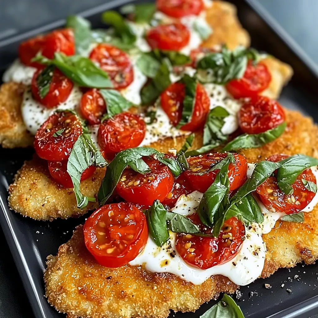 Escalopes croustillantes au basilic italien