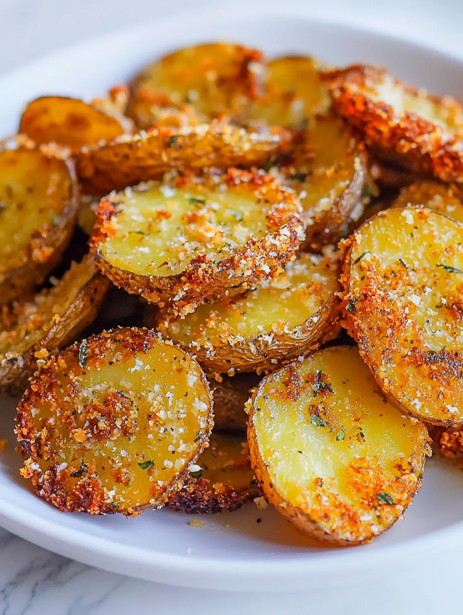 Pommes de Terre Parmesan Ail et Beurre