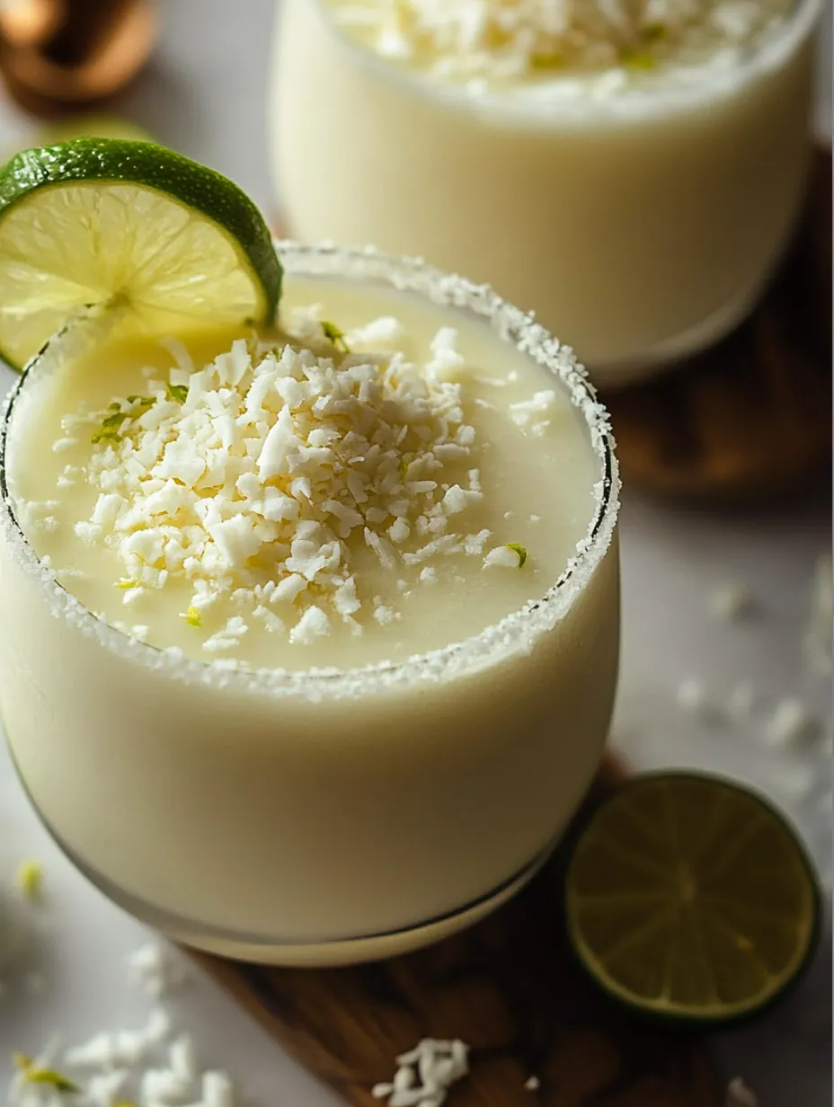 Margarita Crémeuse à la Noix de Coco