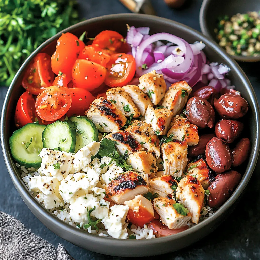 Poulet Grec Léger et Keto