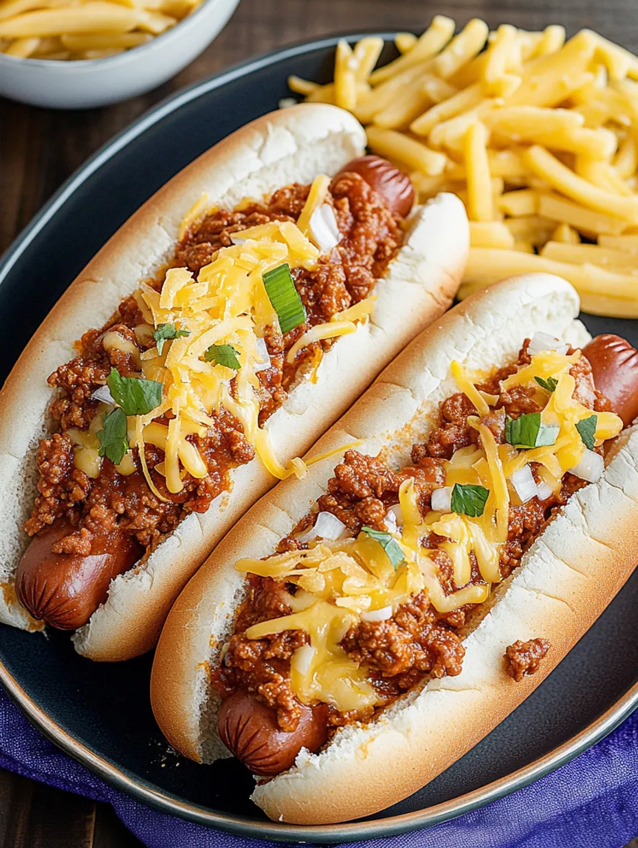 Chili Cheese Dogs Classiques