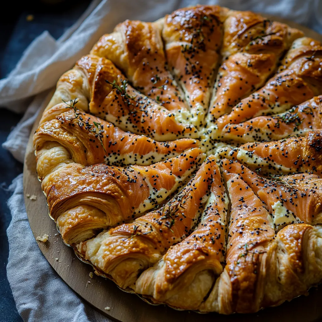 Tarte Saumon Fumé & Fromage Frais