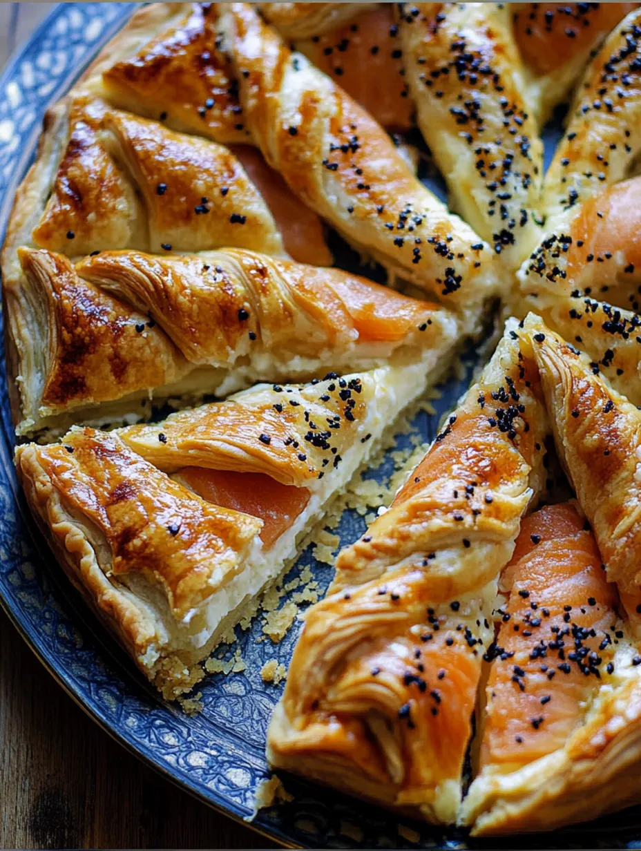 Tarte Soleil au Saumon Fumé