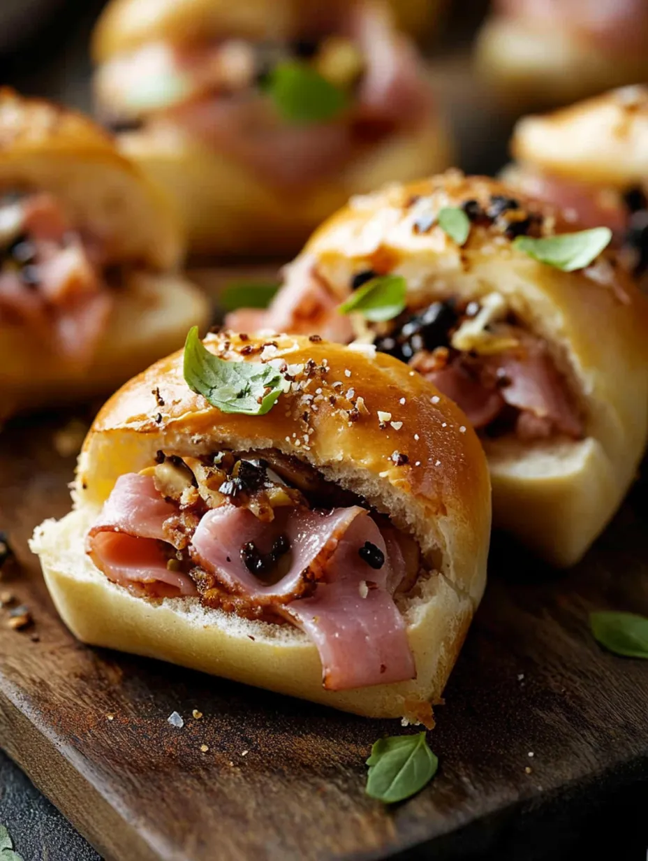 Minis sandwichs italiens ultra fondants avec brioche maison