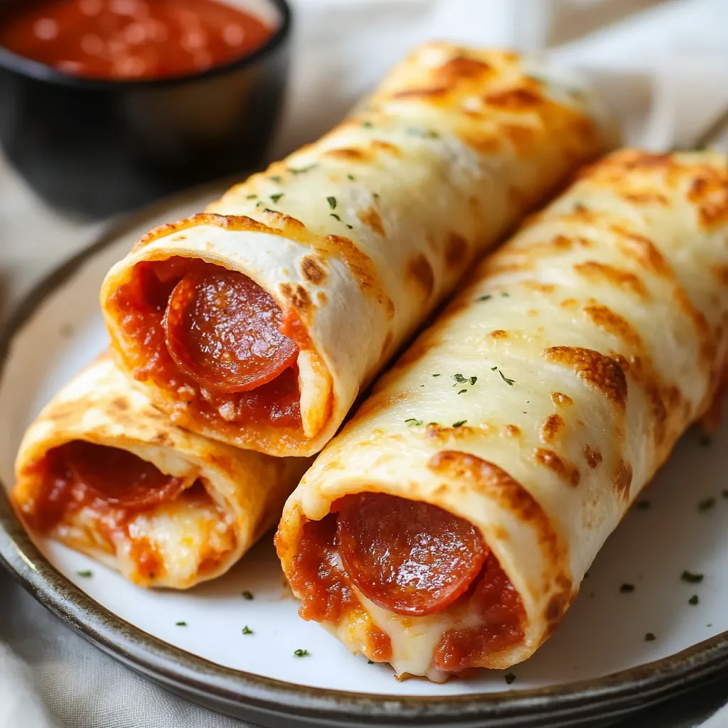 Roulés Pizza Faciles