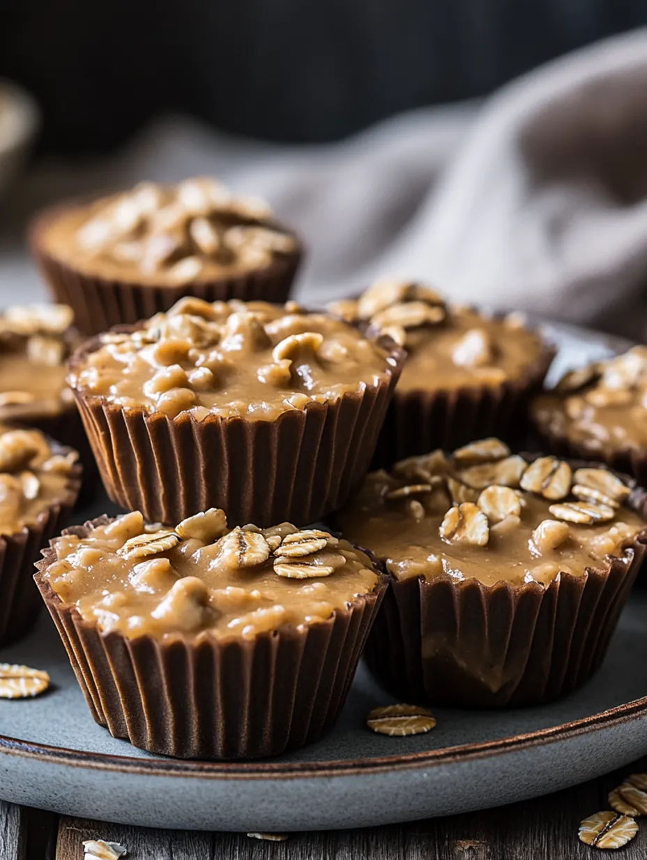 Bouchées simples avoine cacahuète chocolat