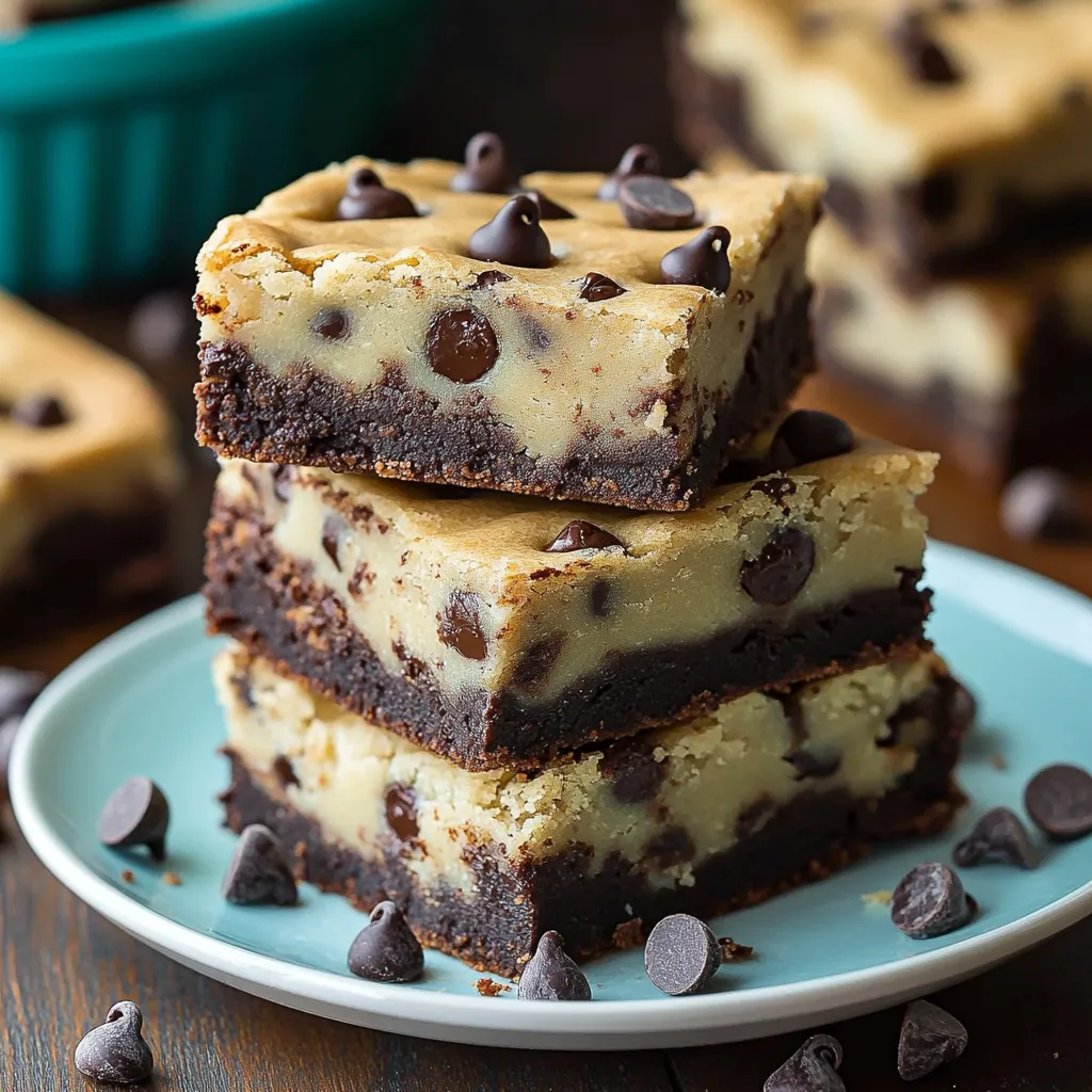 Brownies Cookies Pépites Chocolat