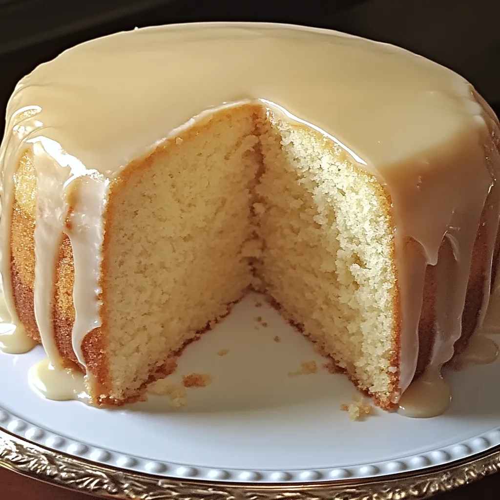 Gâteau facile vanille & lait fermenté, glaçage fromage frais