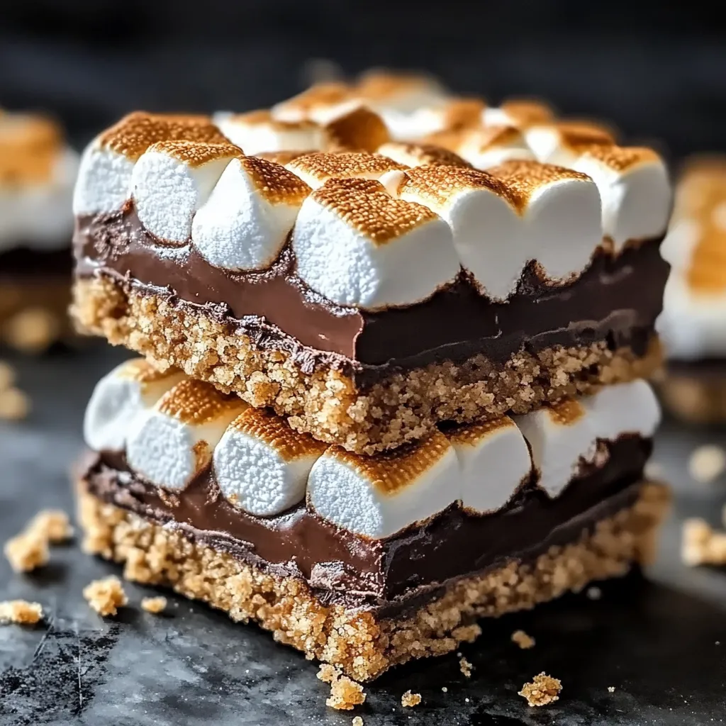Barres Gourmandes S'mores