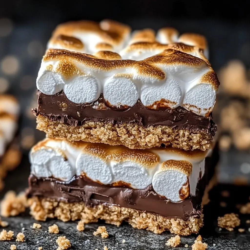 Barres S’mores Gourmandes