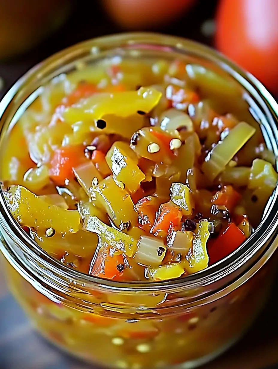 Sauce express poivron & oignon mariné