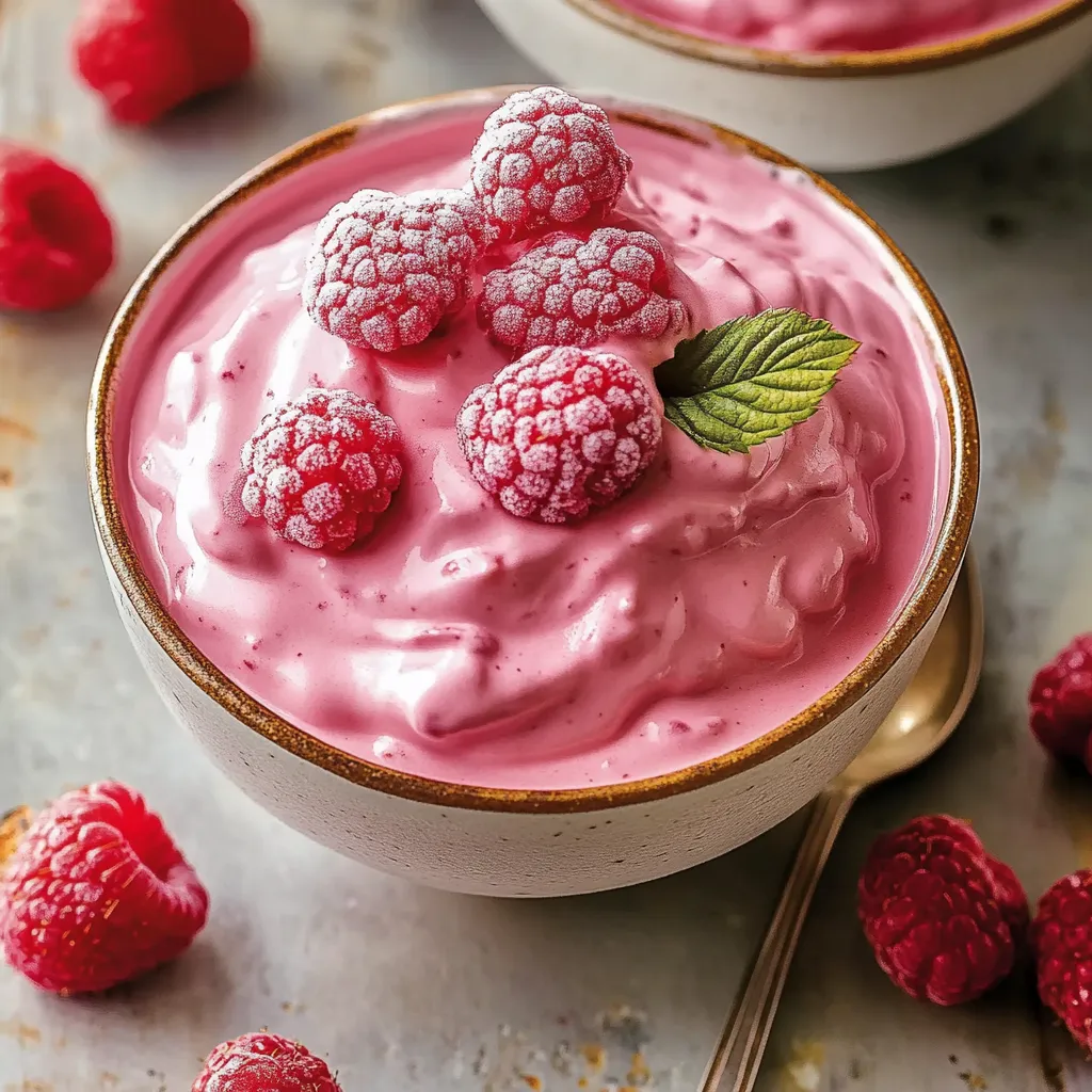 Recette Mousse Framboise