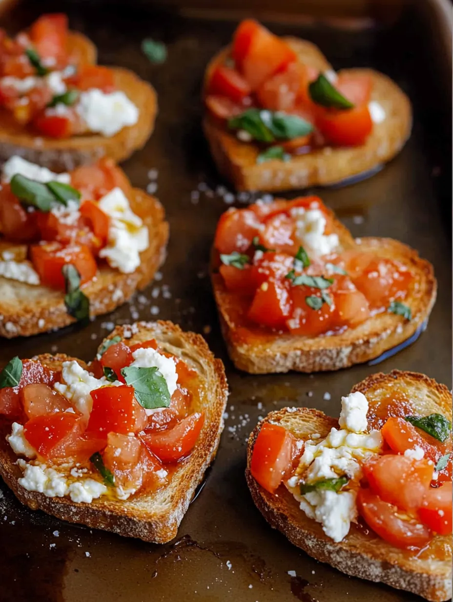 Bruschetta Coeur Trop Chou