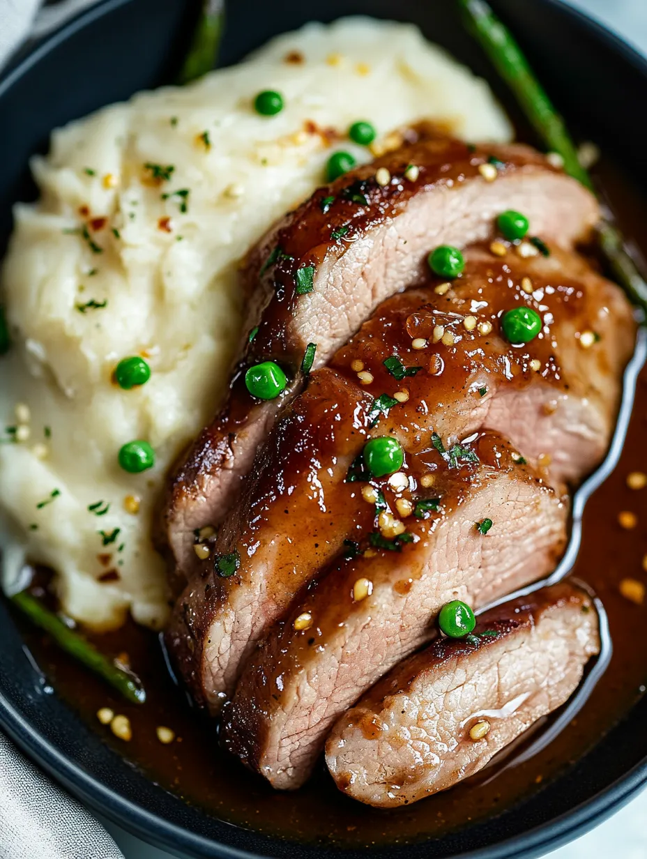 Filet Mignon au Miel et à l'Ail Fait Maison