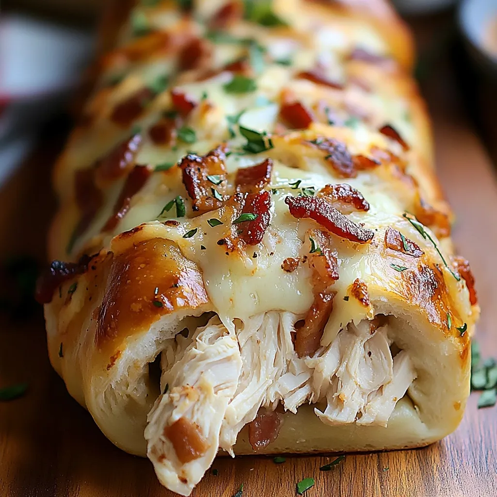 Stromboli Poulet Bacon Ranch