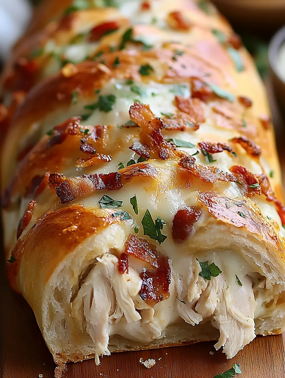 Stromboli Poulet Bacon Ranch