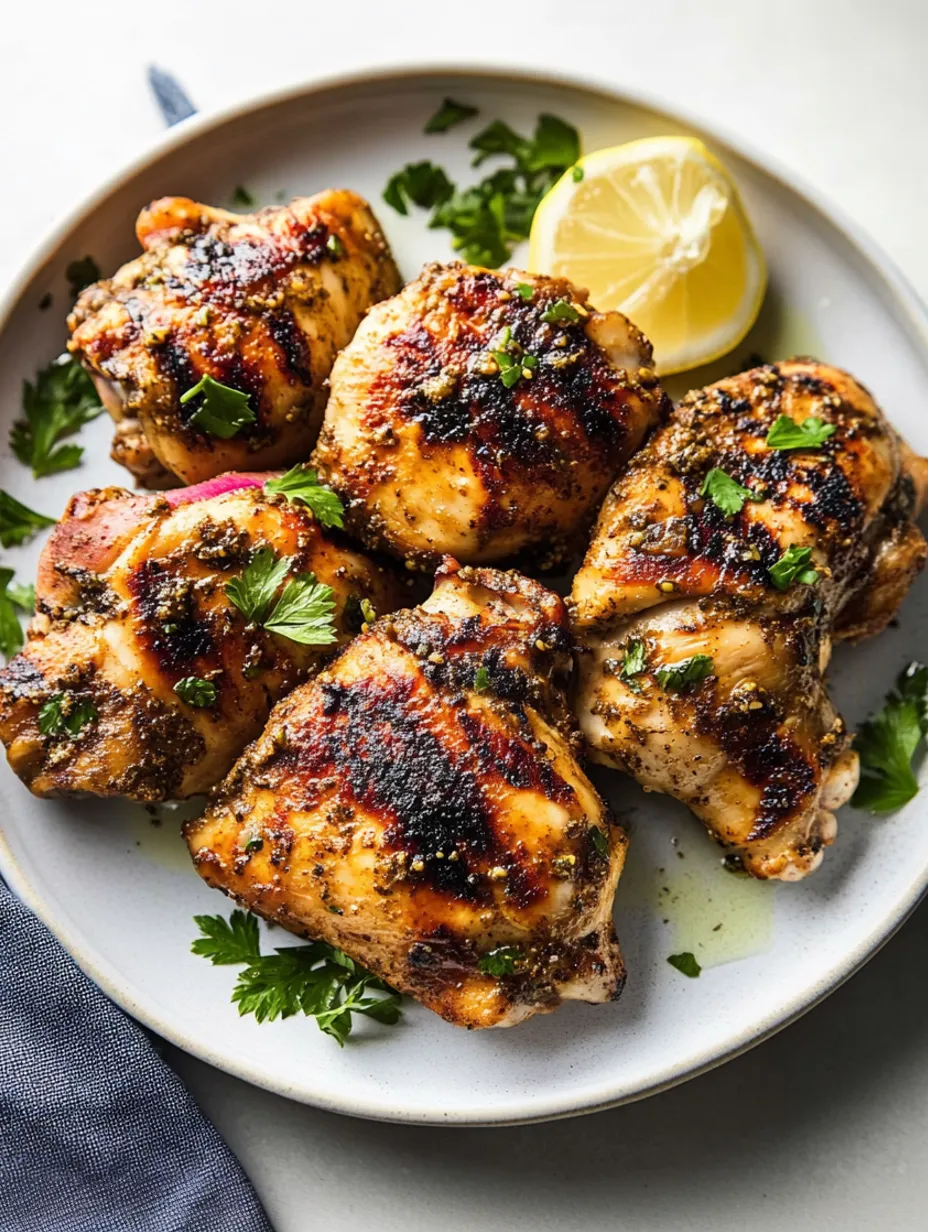 Marinade poulet yaourt grec