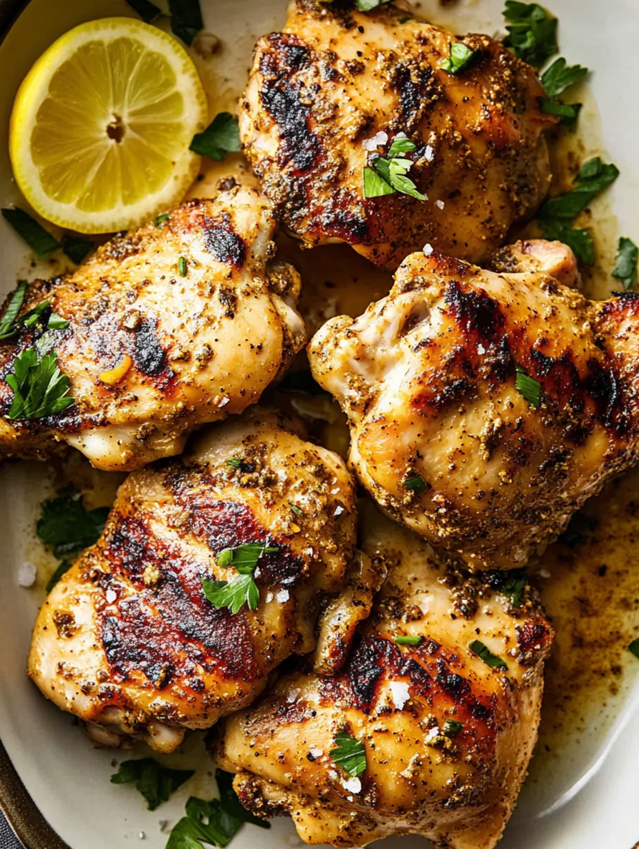 Poulet moelleux marinade yaourt grec