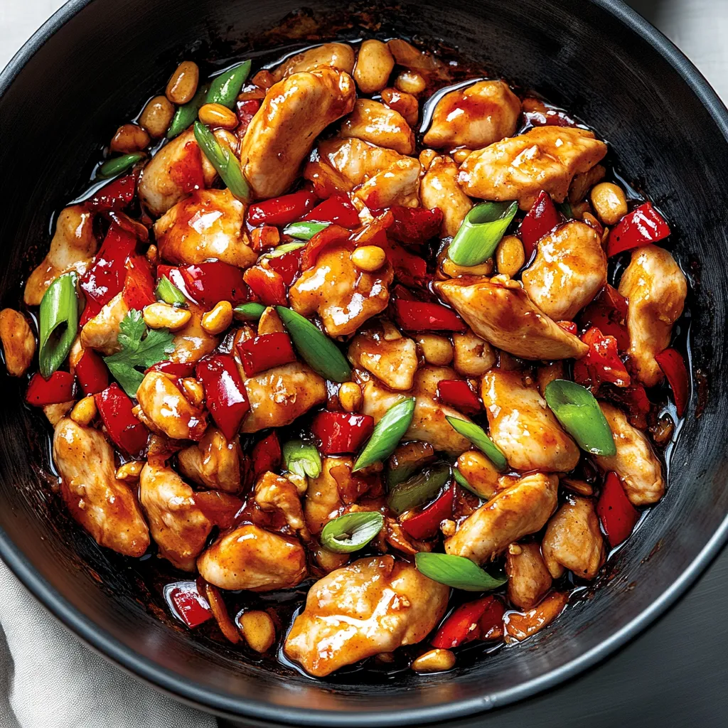 Poulet Kung Pao