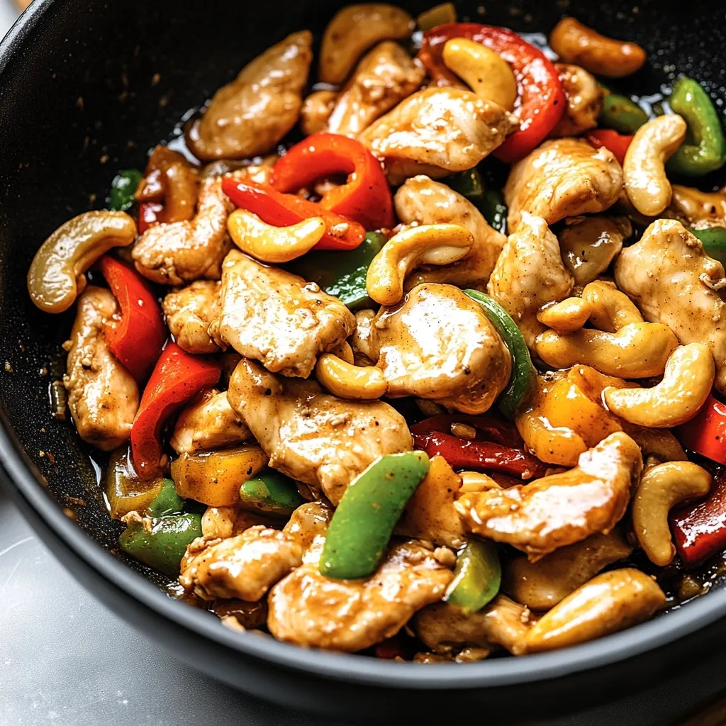Poulet Sauté aux Noix de Cajou