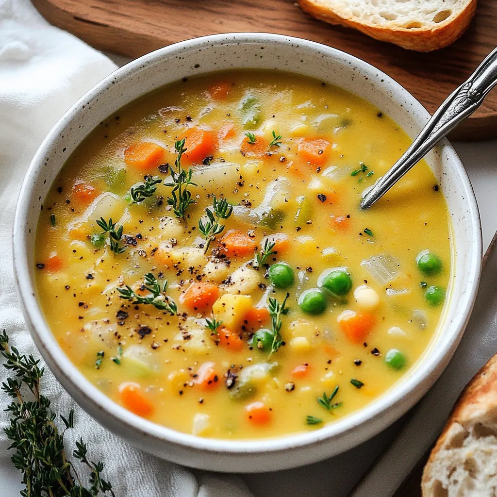 Soupe Légumes Onctueuse