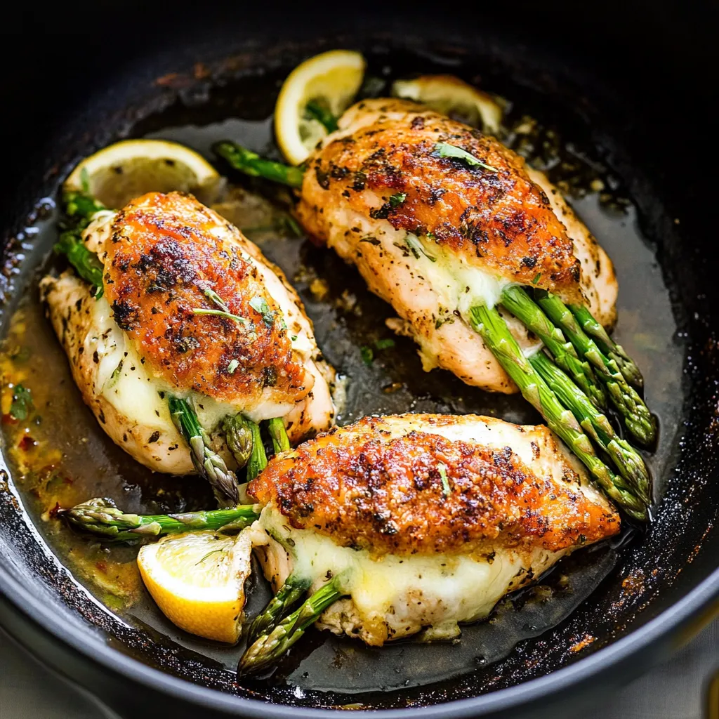 Poulet Farci Asperges