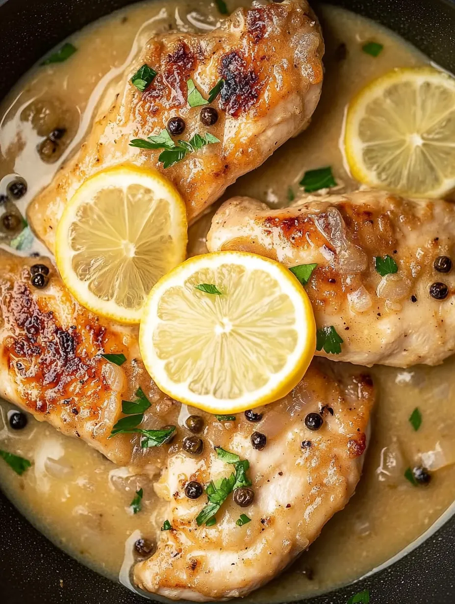 Poulet Piccata Facile