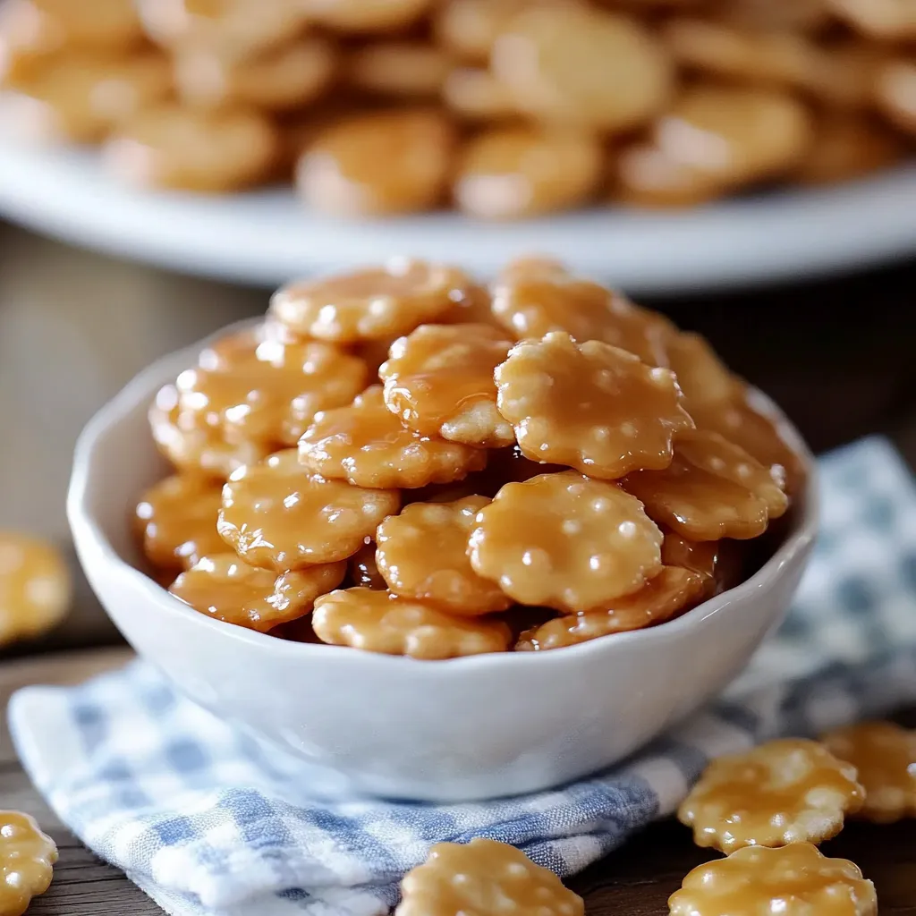 Bouchées Biscuits Caramel Salé