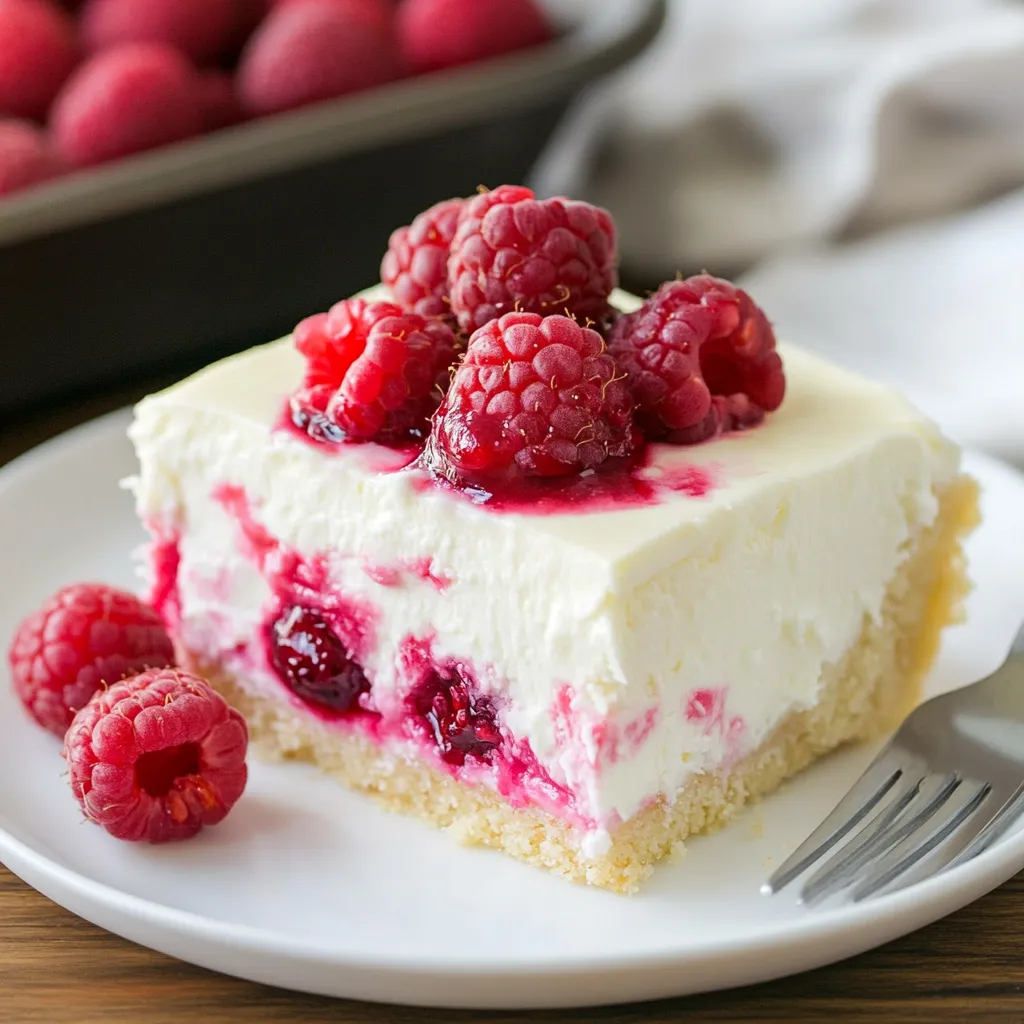 Gâteau Choco Blanc Framboise