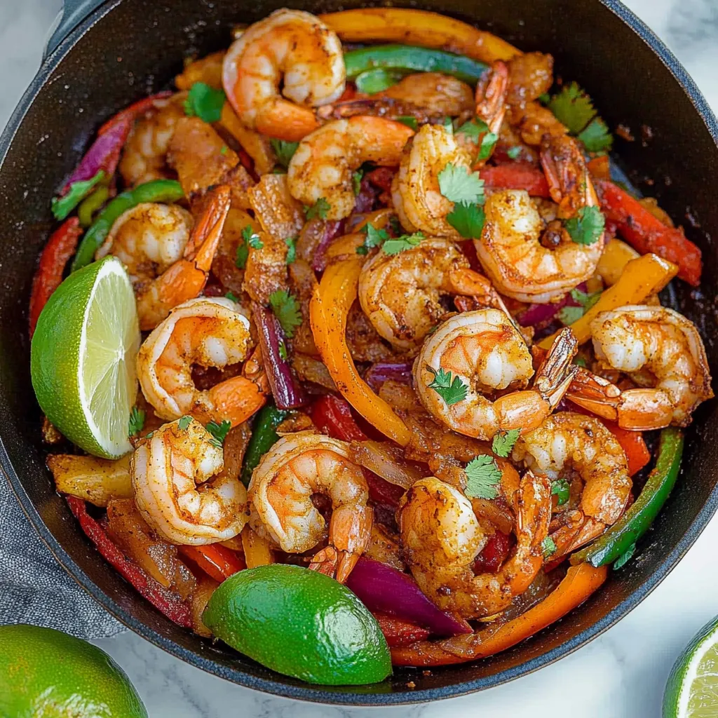Recette Facile de Fajitas aux Crevettes