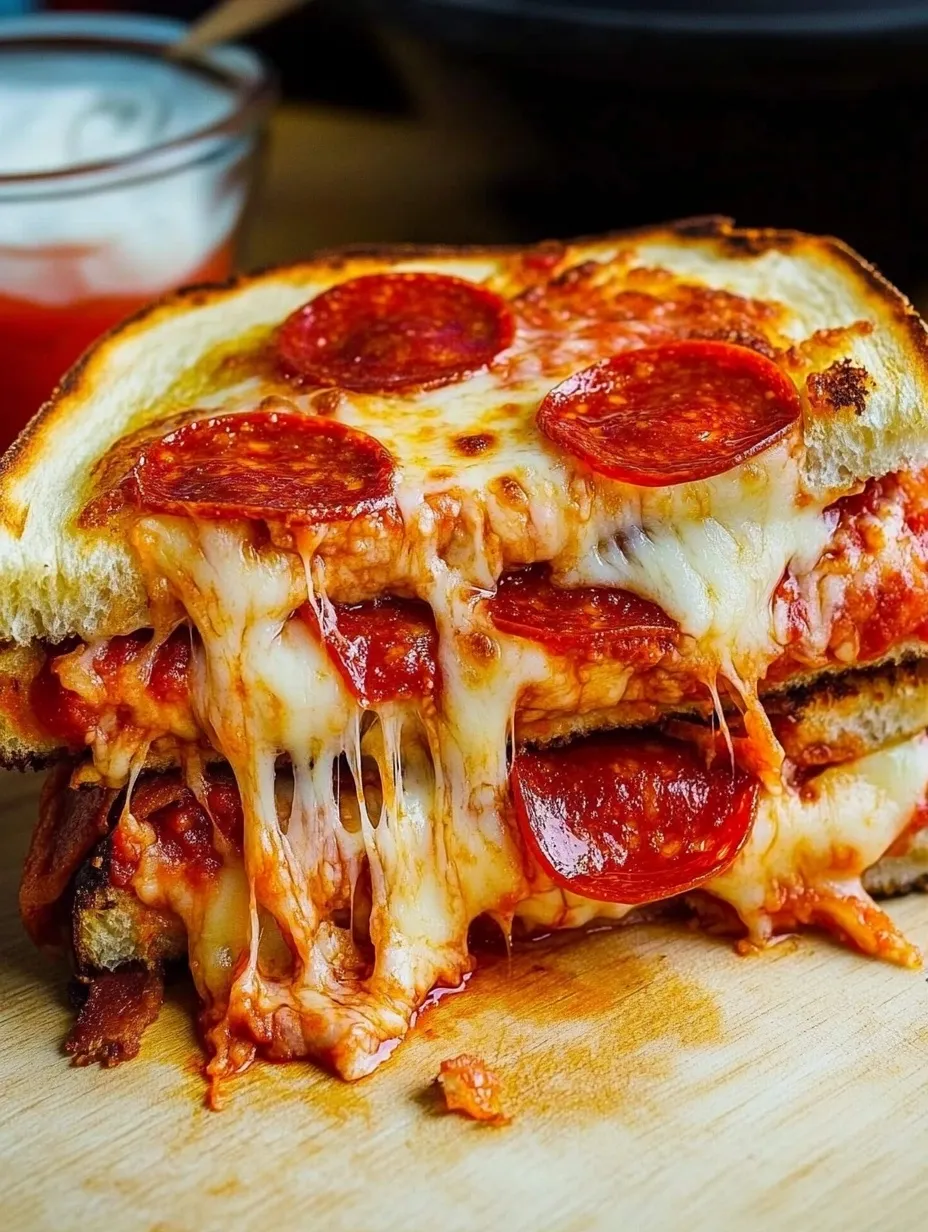 Croque-Monsieur Façon Pizza au Chorizo