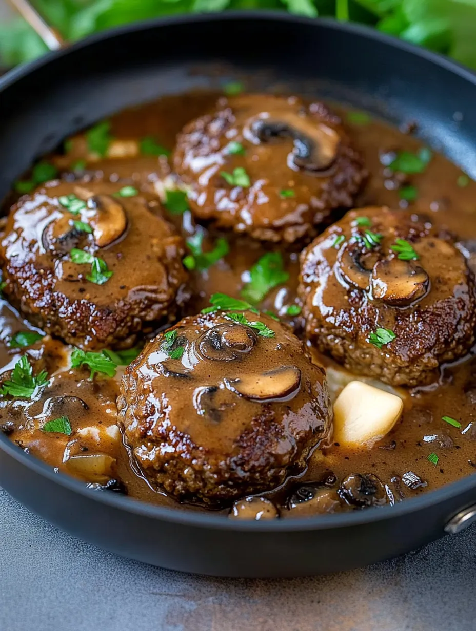 Salisbury Steak maison ultra simple