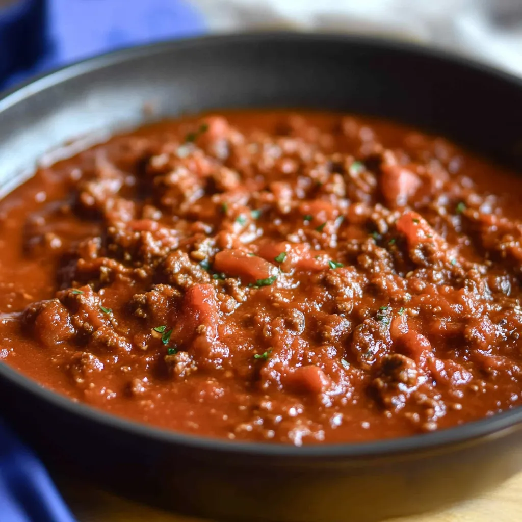 Sauce tomate maison
