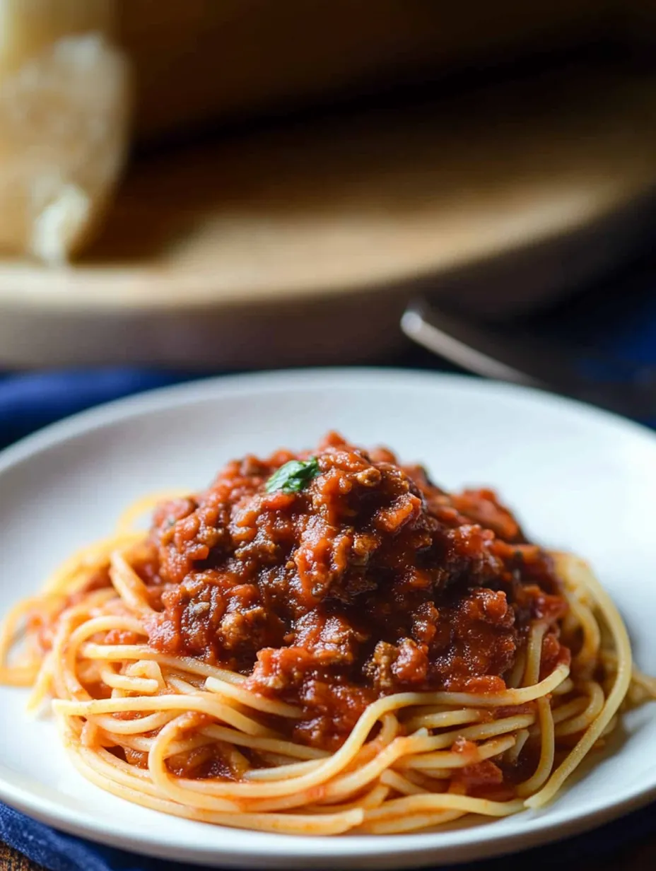 Sauce Spaghetti Maison Incroyable