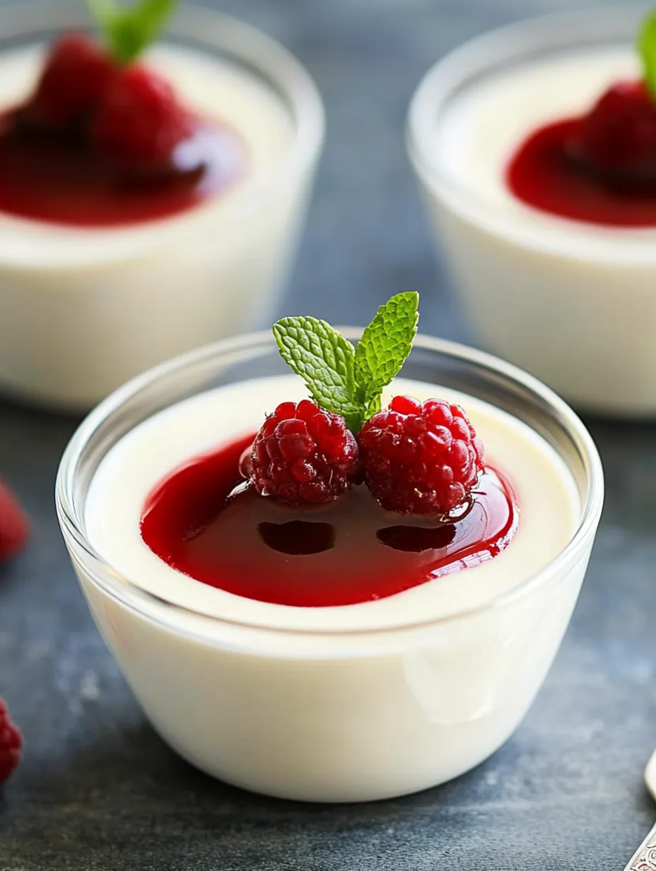 Panna cotta vanille classique facile