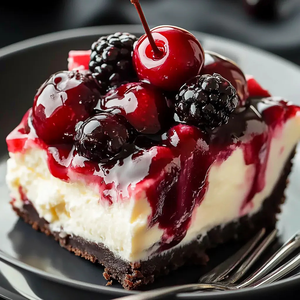 Délicieuse Tarte Forêt Noire