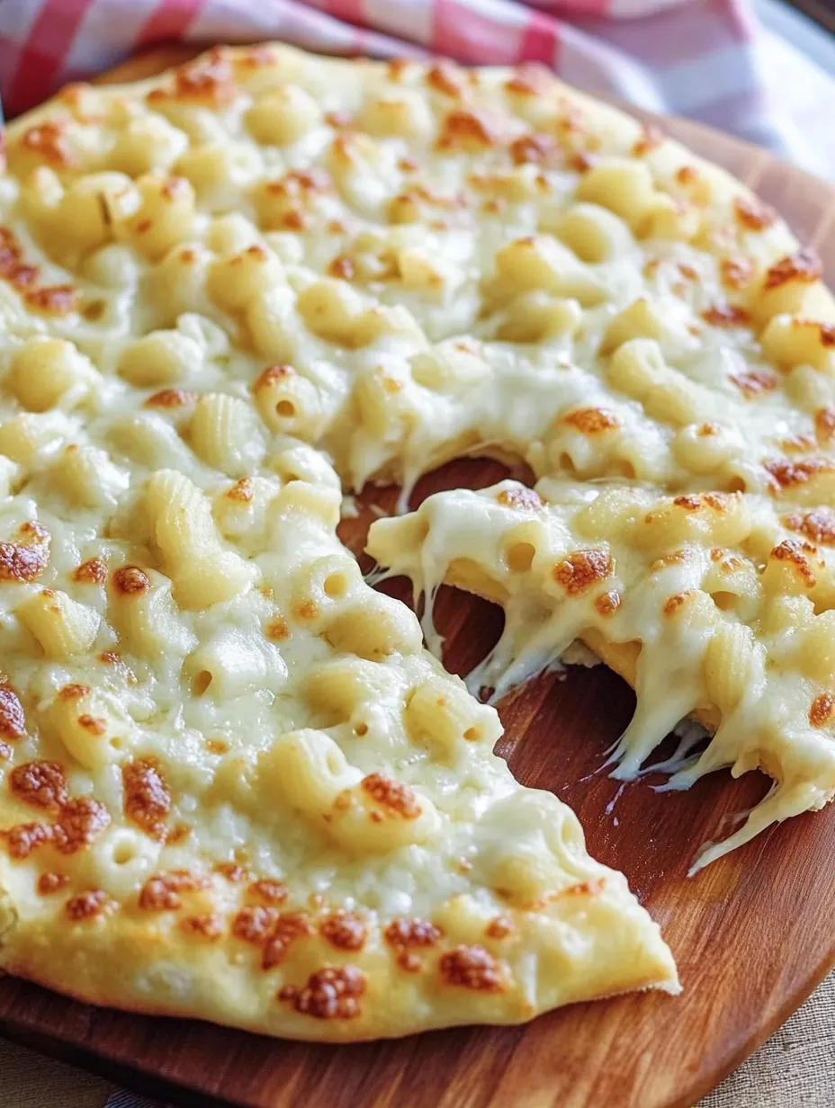 Pizza Mac & Cheese Maison