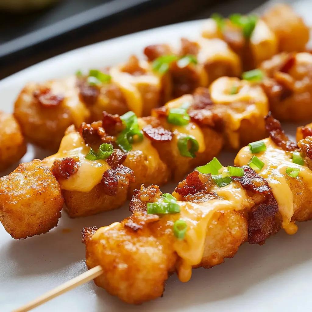 Brochettes Tots Gourmandes