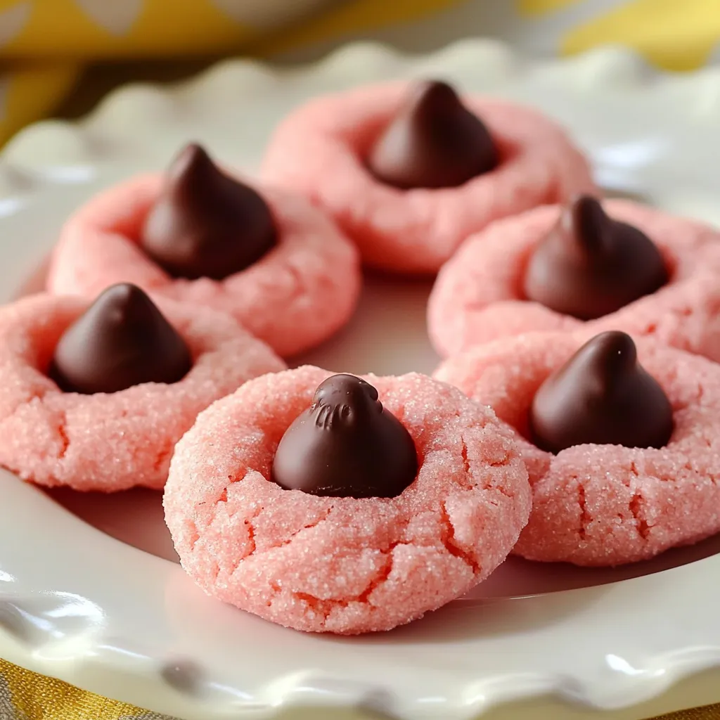 Biscuits baiser à la fraise