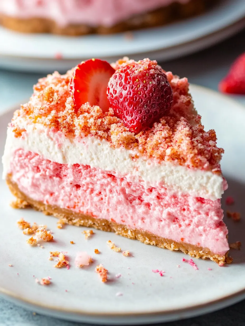 Recette du Cheesecake Croquant à la Fraise Facile