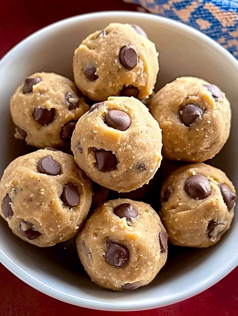 Boules gourmandes aux pois chiches faites maison