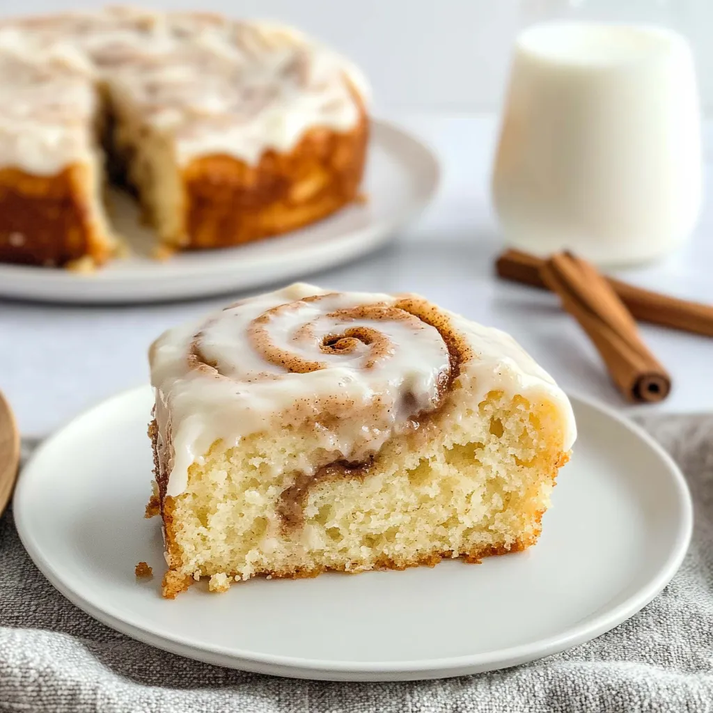 Gâteau Cannelle Moelleux