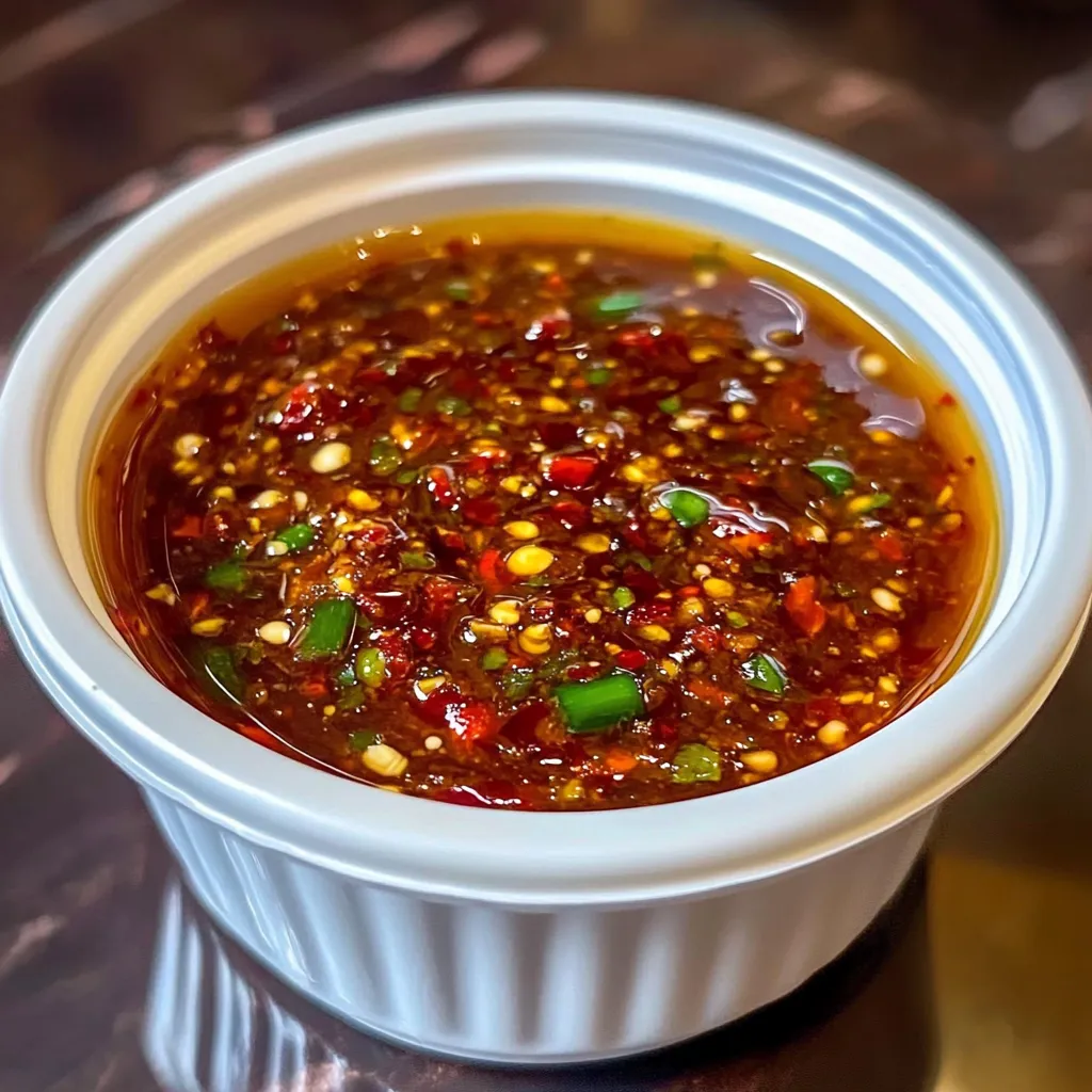 Sauce Pimentée à l'Ail