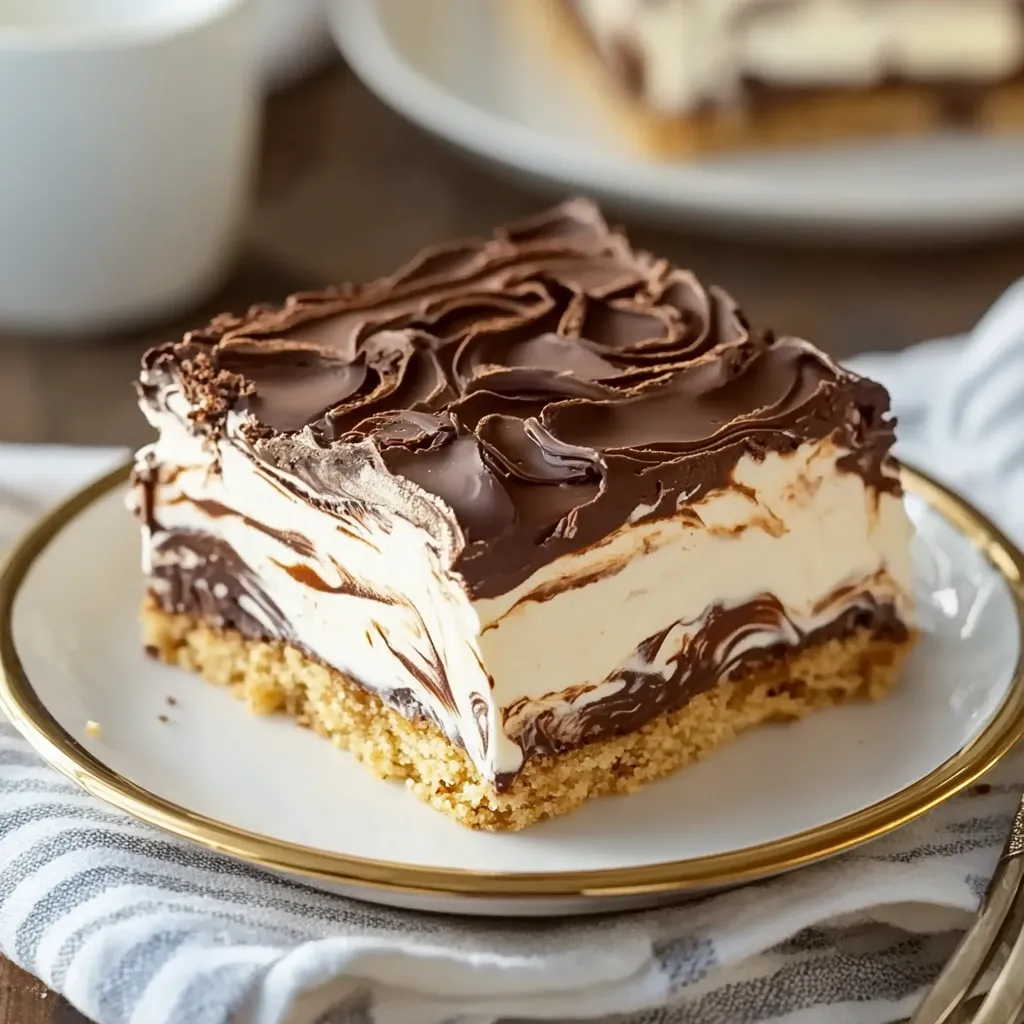 Gâteau Éclair Sans Cuisson au Chocolat