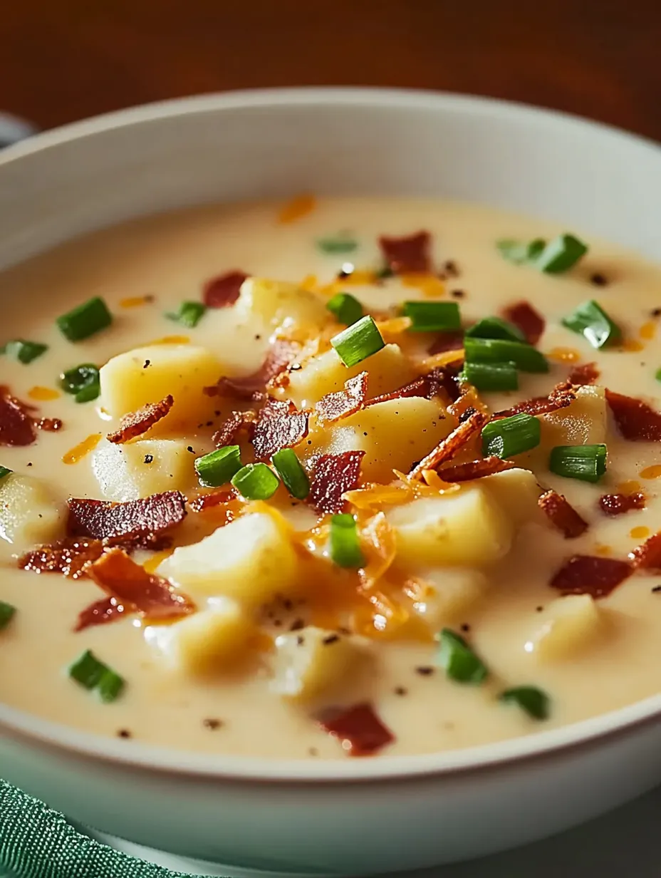 Soupe aux Pommes de Terre Facile