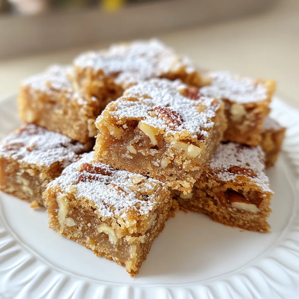 Gâteau fondant noix de pécan